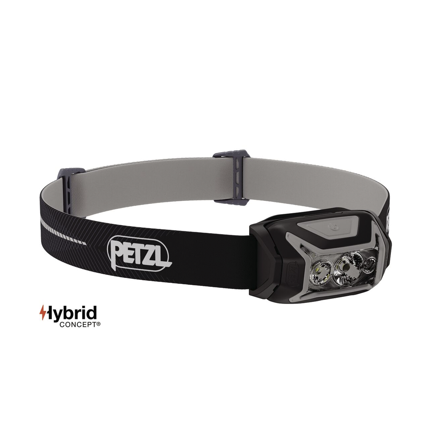 Linterna frontal Petzl ACTIK CORE recargable para trail running y trekking