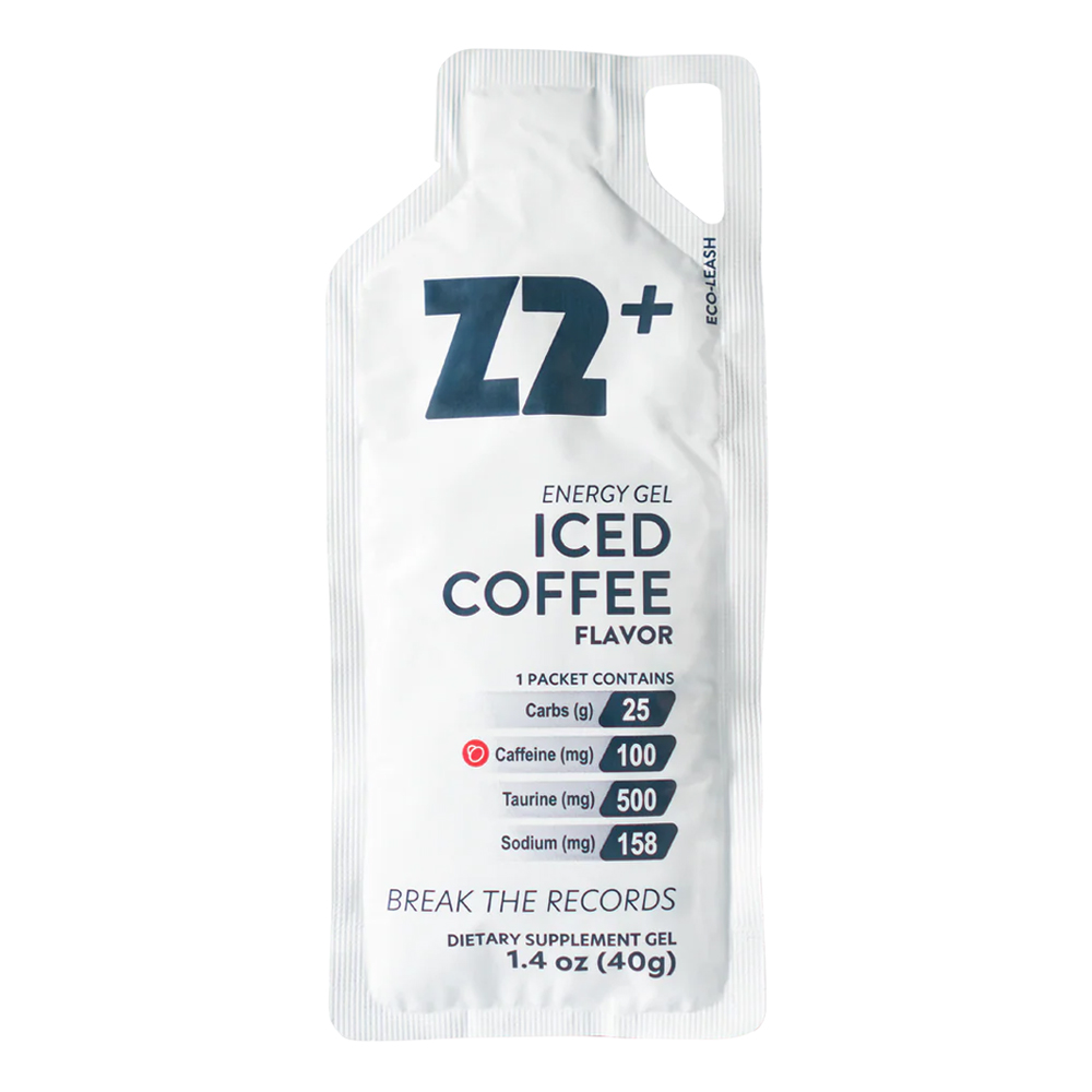 Gel energético Z2+ Iced Coffee con cafeína para running y trail running