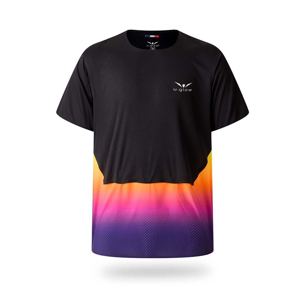 Polera running Uglow Vapor C2 para hombre