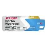 Gel energético hidrogel Sponser Carbo Hydrogel 60g sabor mint, gel para running, ciclismo y deportes de resistencia con alta absorción de carbohidratos