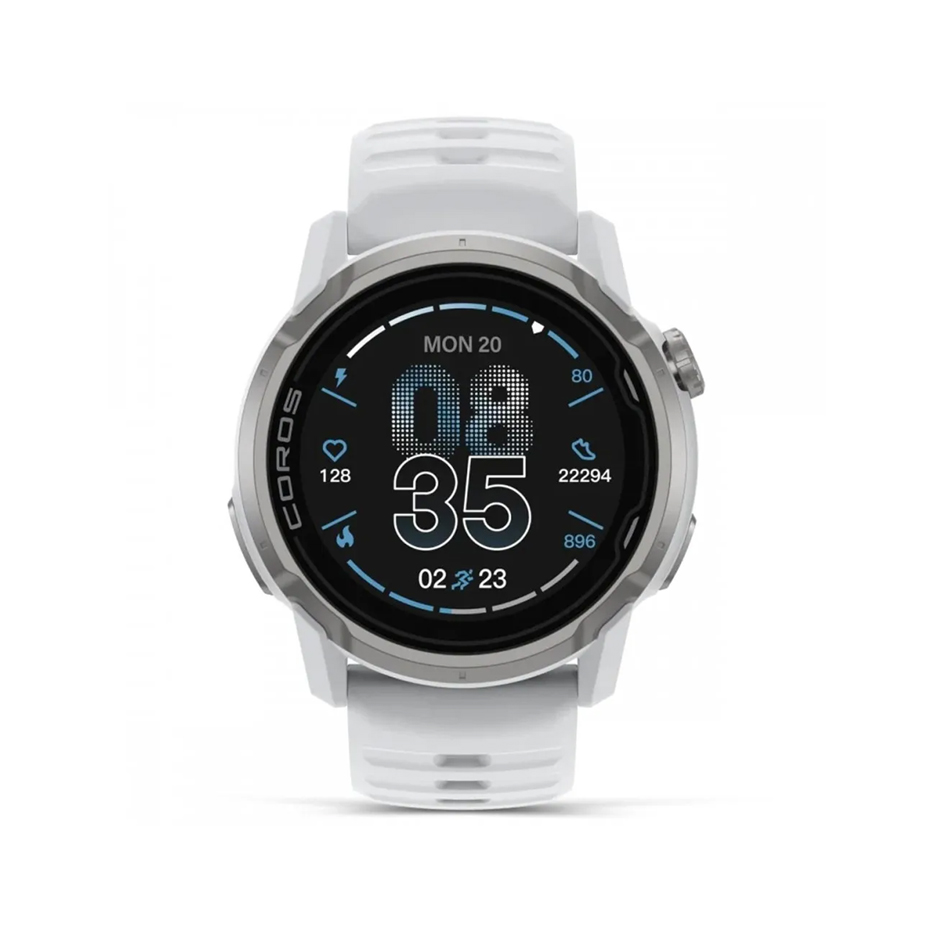 coros apex 4 white 46mm mejor reloj coros par trail running