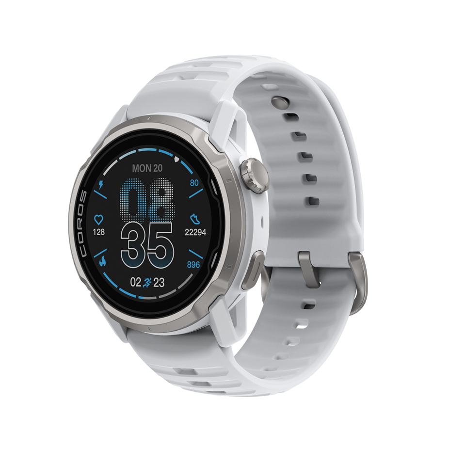 coros apex 4 white 46mm mejor reloj coros par trail running