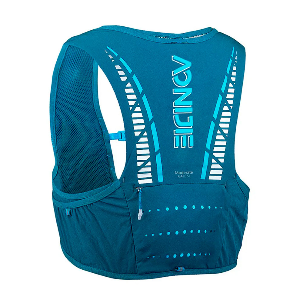 Chaleco de Hidratación Trail Running Aonijie Gale Navy Blue 5L
