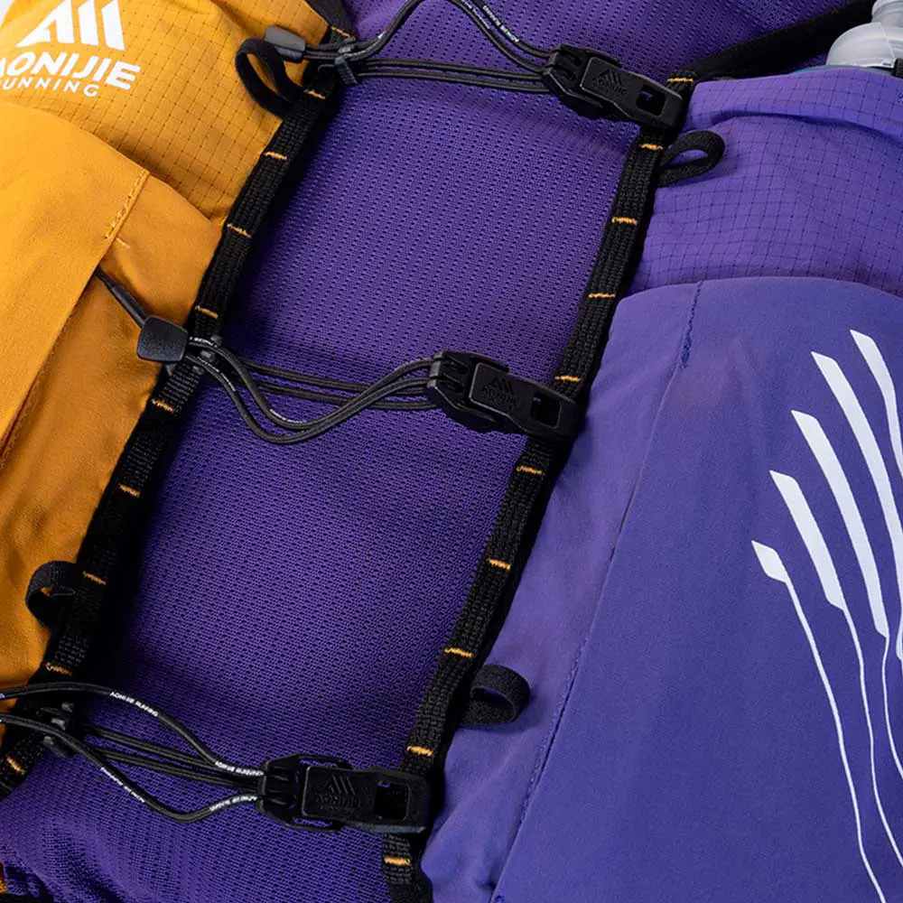 Mochila-para-trail-running-Aonijie-10LPurple-Gold-ultrarun_01 mochila Aonijie hidratación para maratón