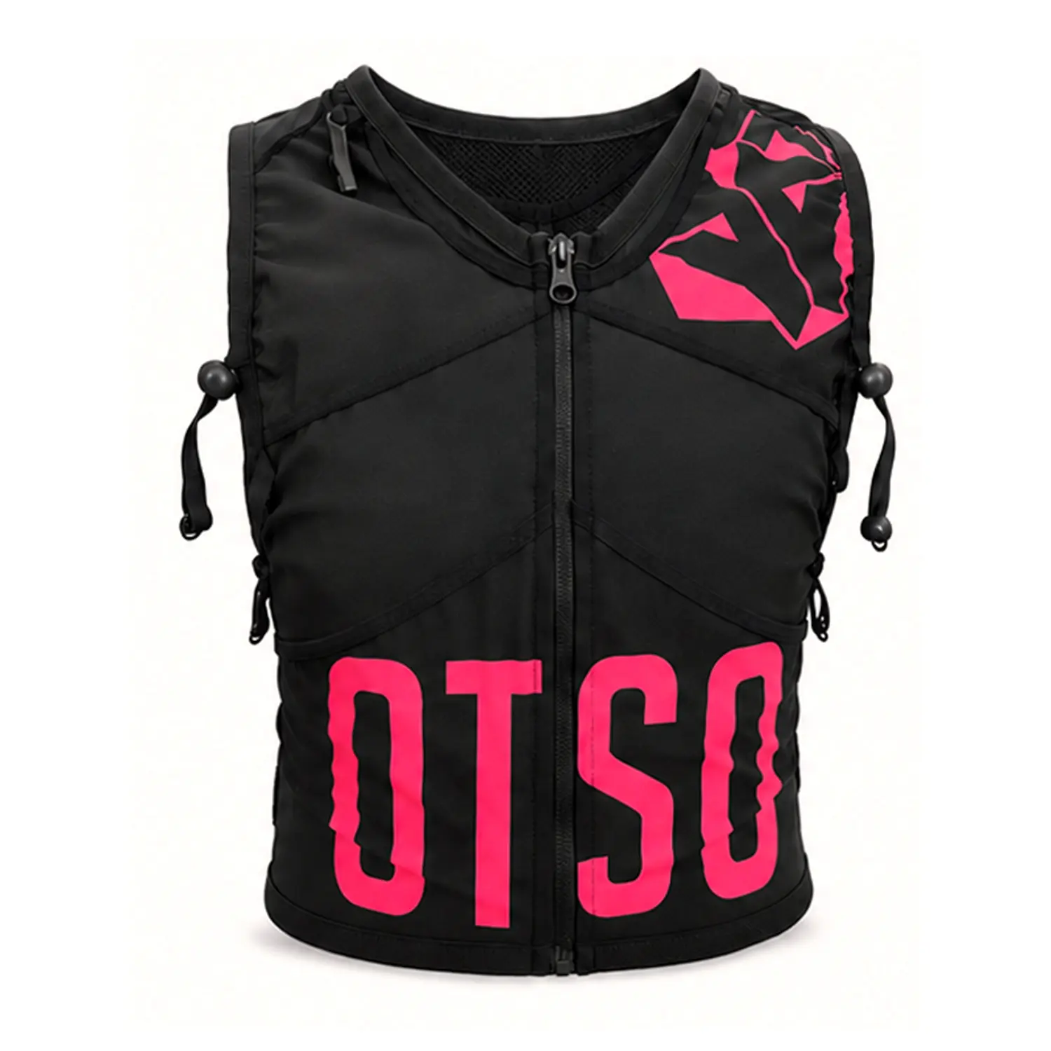 chaleco de hidratación trail unning con bolsillos delanteros Otso