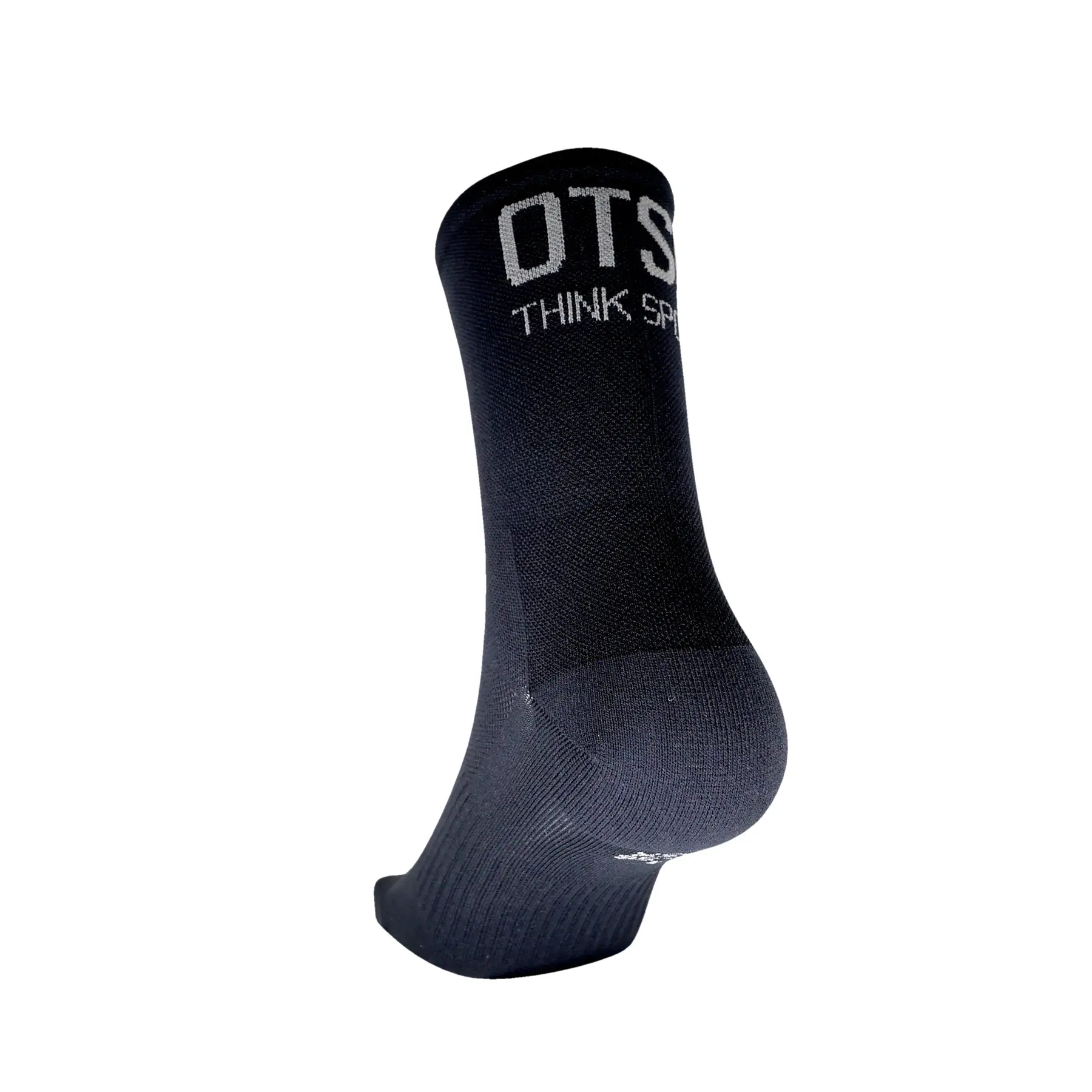 Calcetines para running con dedos Otso Full Black, antiampollas y transpirables