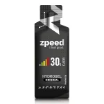 Gel energético Zpeed con 30 gramos de carbohidratos para running, trail running, ciclismo y deportes de resistencia.