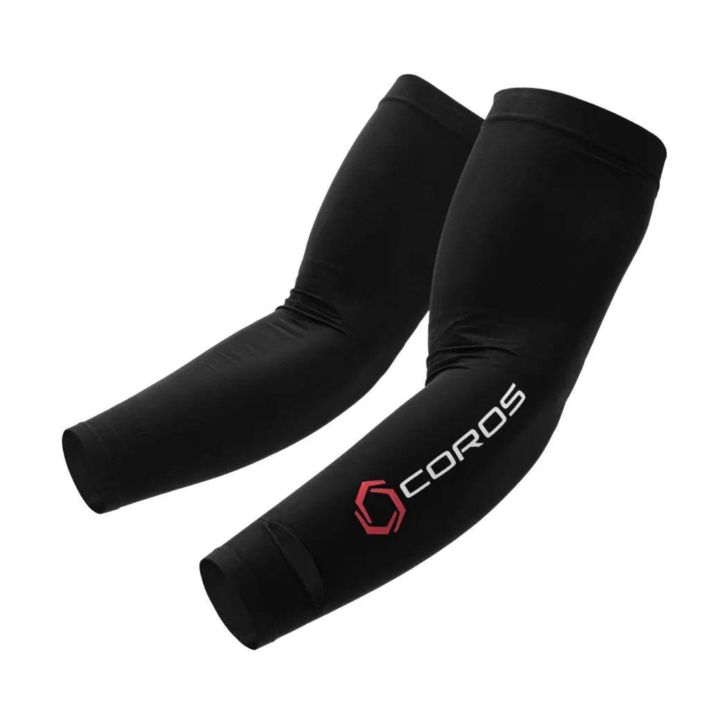 Mangas de running COROS con protección solar UPF 50+ para correr