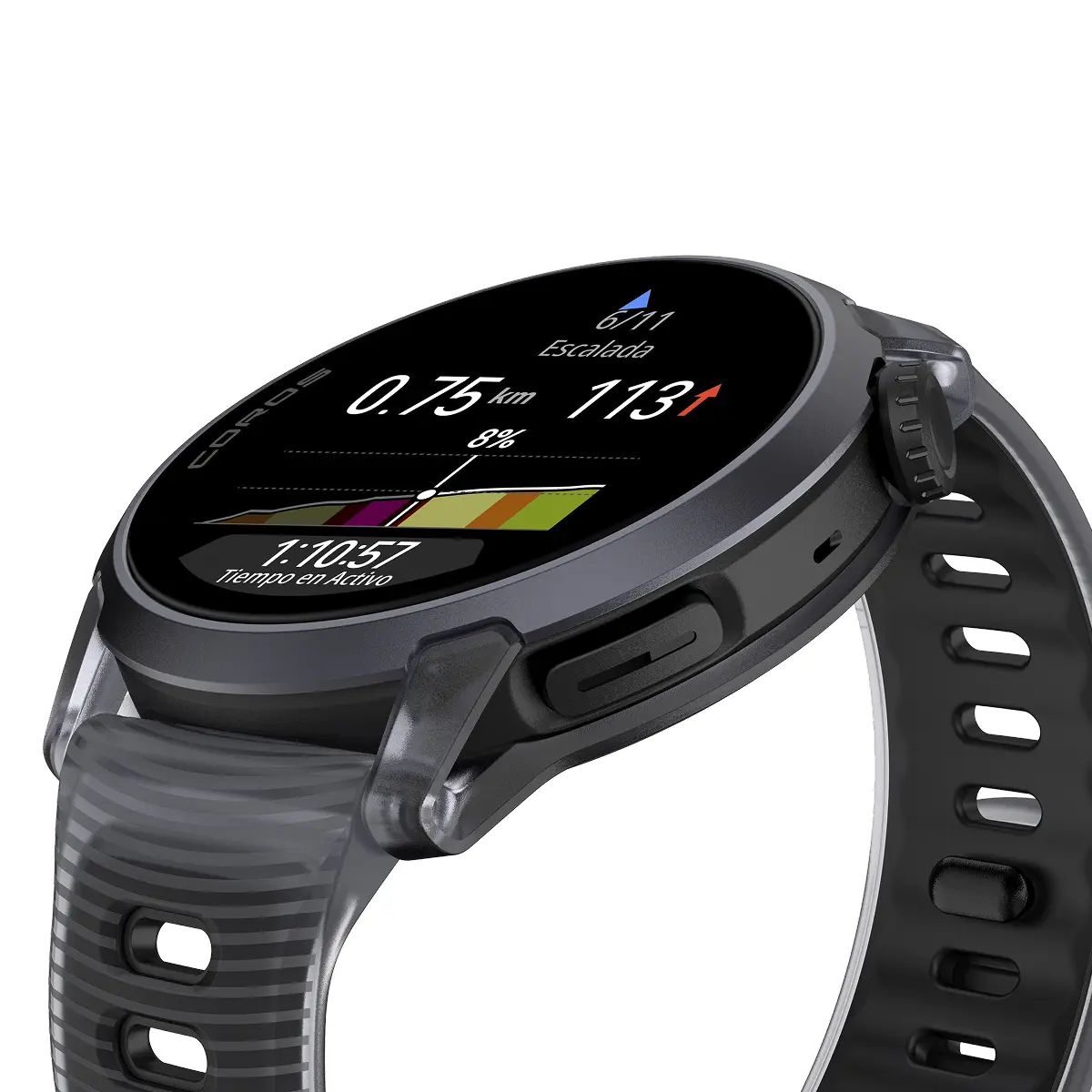 reloj-coros-pace-4-black-aluminium-ultrarun_01 Bisel de aluminio del COROS PACE 4 Black Crystal