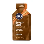 Gel energético GU Energy sabor Caramel Macchiato con cafeína en formato de 32 g